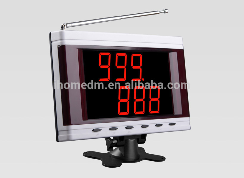 Restaurant service equipment, wireless catering calling system with holder