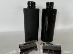 Quality Customized Logo Black Cosmetic Bottles For Lotion Moisturizer Foundation wholesale