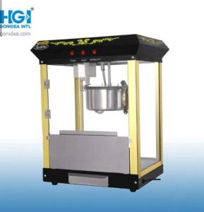 Quality Quick Heating Stainless Steel Popcorn Maker Machine For Business 1400W wholesale
