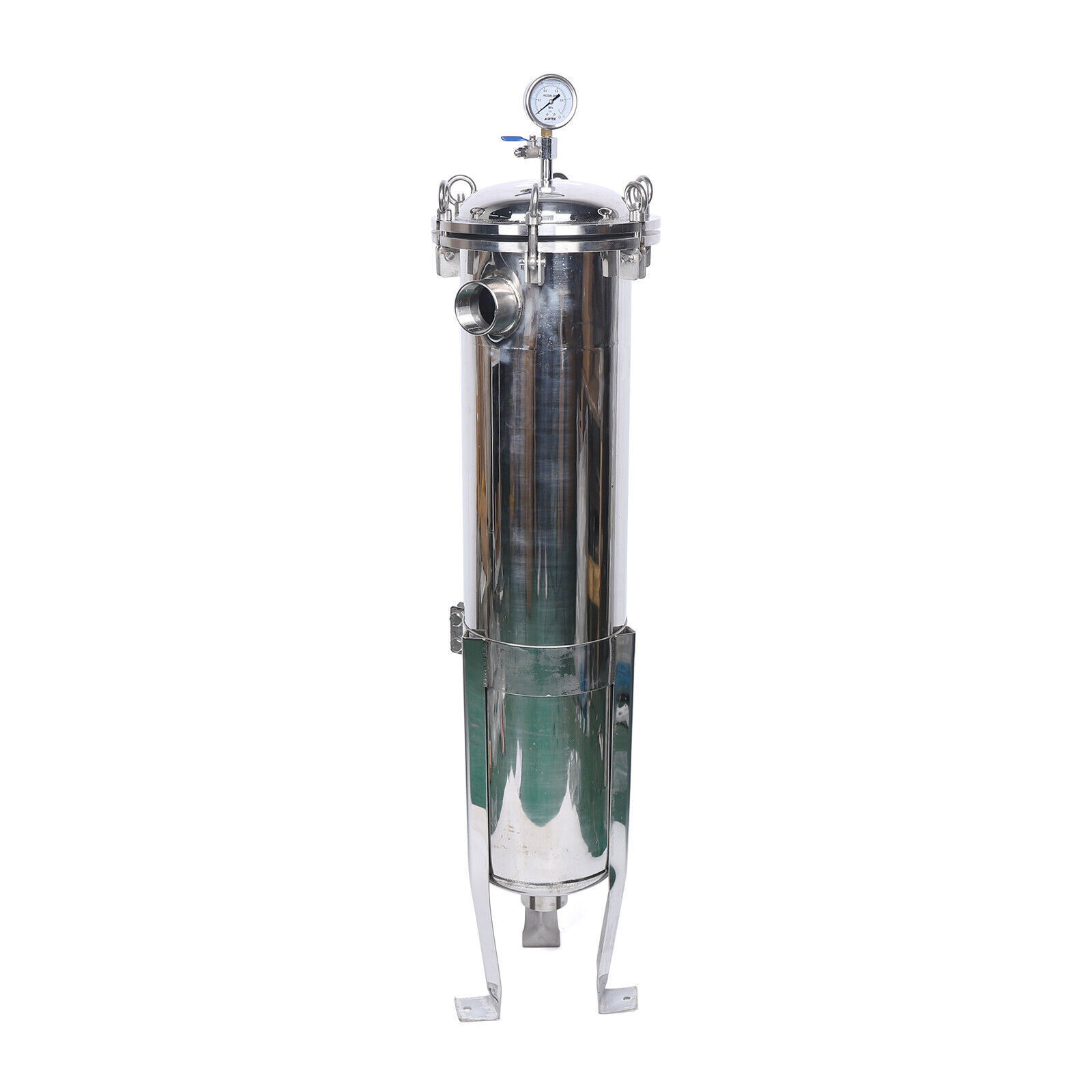 62KG Stainless Steel Bag Filter Housing Industrial Pressure Fluid Filter for Food Shop