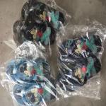 Cute Printed Little Girls Slippers Princess Design Flip Flop Slippers For Girls