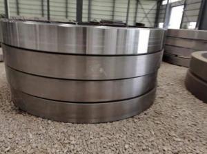 China Rotary Kiln Large Wheel Tyre Castings And Forgings For Mining Equipment on sale