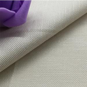 Quality Semi Thread Drill Cotton Linen Fabric 49inch 194gsm Functional Textiles And Clothing wholesale