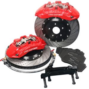 Quality Red V6 Strong Stop Power Car Brake Calipers 6 Pot 355mm 380mm 405mm wholesale