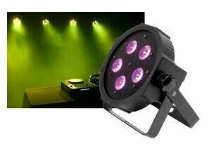 Quality 5*10w 4in1 led flat par/popluar stage effect light/dmx sounds ktv bar show times wholesale