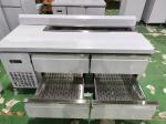 Commercial Undercounter Refrigerator 4 Drawers With Backsplash Customized