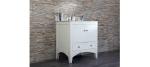 Luxury Custom Bathroom Countertop American Style Full Overlay Construction