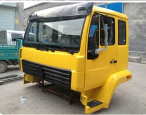 Quality Semi Truck Spare Parts Single Berth HW76 Truck Cabin wholesale