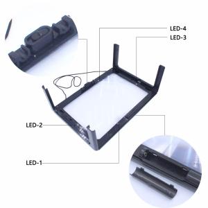 Quality 3X Desk Folding Magnifying Glass for Reading Sewing Knitting wholesale