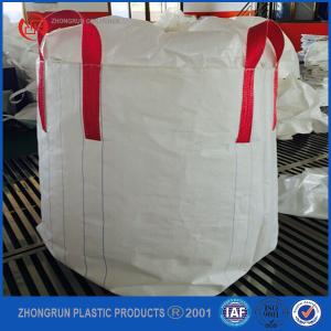 Quality 100% pp woven U-Panel 1000kg FIBC super sacks for sand cement and chemical,1 ton pp bag wholesale