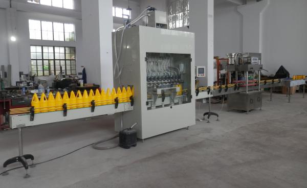 Automatic Pesticide Acid Liquid Bottling Machine Anti Corrosive Filling Capping