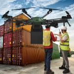 HXF600 Foldable Rotary Wing Drones UAV Industrial Inspection 15KM Flight