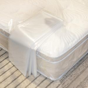 Quality 5 Mil Plastic Mattress Storage Bag Polyethylene Transparent Protector For Moving wholesale