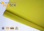 Fire Retardant PU Coated Waterproofing Fiberglass Cloth Fire Resistant Fabric