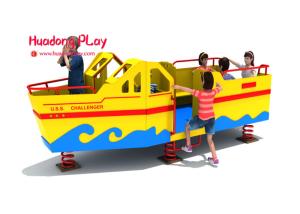 Quality Huadong Plastic Play Equipment , Economical Play Ground Set Different Playing wholesale