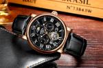 KINYUED mans watches custom logo wholesale luxury luminous hands automatic