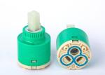 Ceramic 35mm Bathroom Taps Faucet Valve Cartridge Flat Double Seal