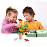 Bird Balance Tree Wooden Blocks Toys Exercise Finger Educational