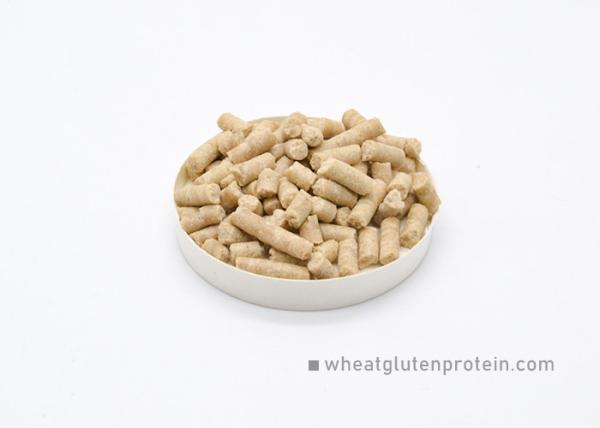 Shrimp / Salmon Wheat Gluten Feed Pellets Physical Extraction No Smell