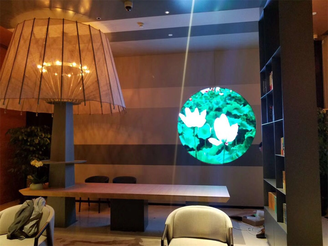UHLED Bendable Curved Led Screen Double Sides Full Color RGB