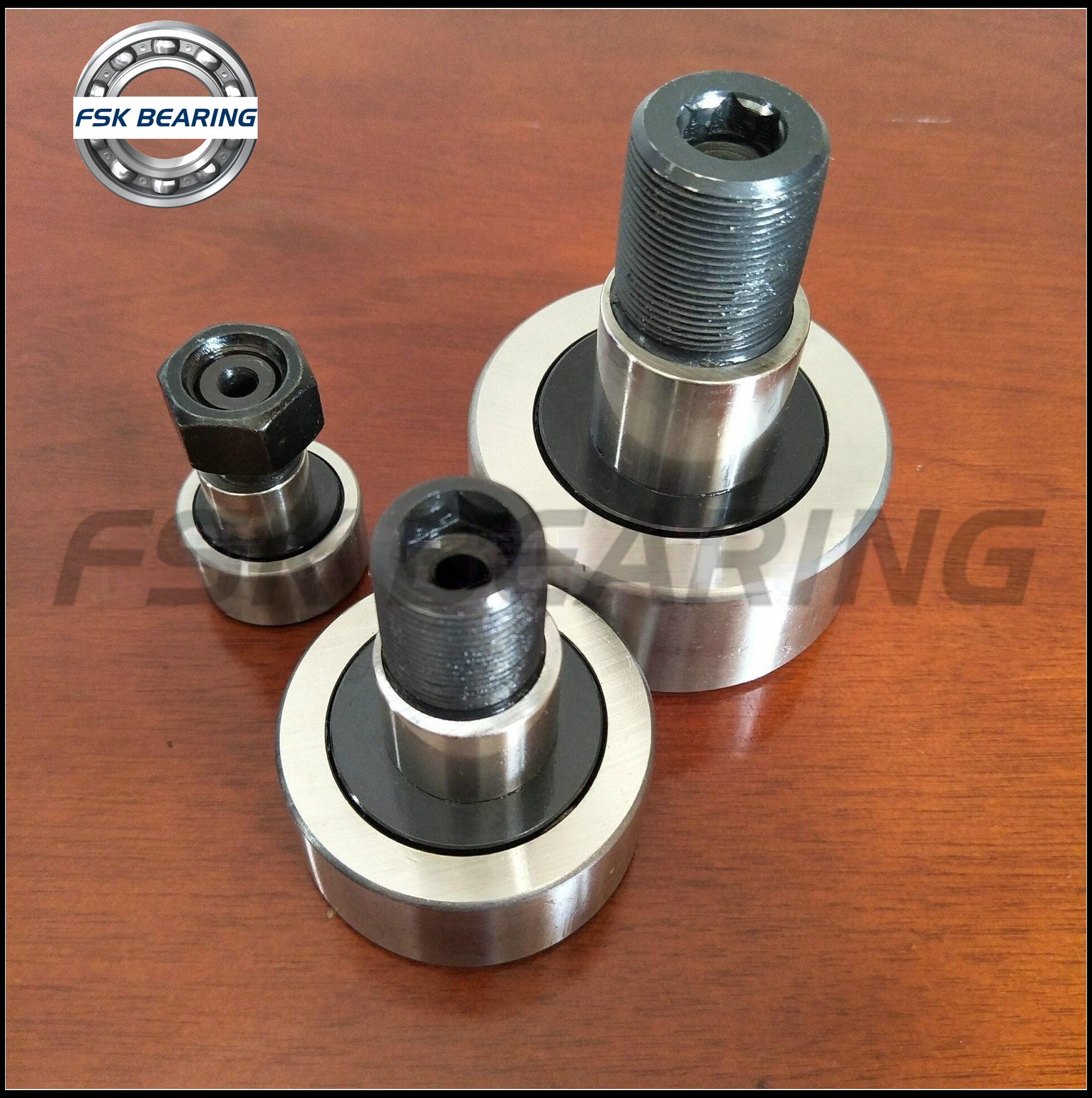 High Rigidity CFE10-1VUU CFE10-1VBUU CFE10-1VB Cam Follower Bearing Suitable for High Speed Operation