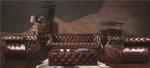 Mediem Brown Extra Large Soft Leather Sofa Full Handwork Craft 5 Years Guerantee