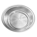 commercial 10 inch pizza bandeja para hornear punch pizza tray moldes para