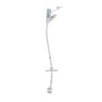 Y Type Locking Joint Plastic Medical Components Gastrostomy Feeding Tube 14 Fr