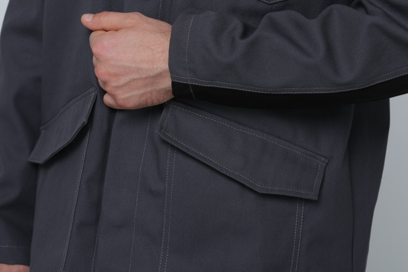 Welding Industry EN11612 Arc Flash Coat , 350gsm Arc Protection Suit