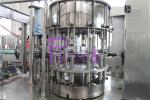 Pneumatic Capping Type Bottled Water Filling Machine With Adhesive Labeling