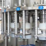 3in1 22000BPH Glass Bottle Filling Machine Milk Glass Bottle Packing Machine