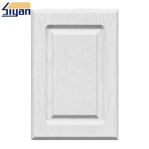 Quality European White Classic Cabinet Doors MDF Board With PVC Film Surface wholesale