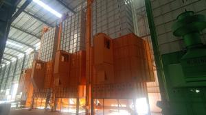 Quality 17.35Kw Maize Dryer Machine 32ton/batch With On Line Moisture 13%-30% wholesale