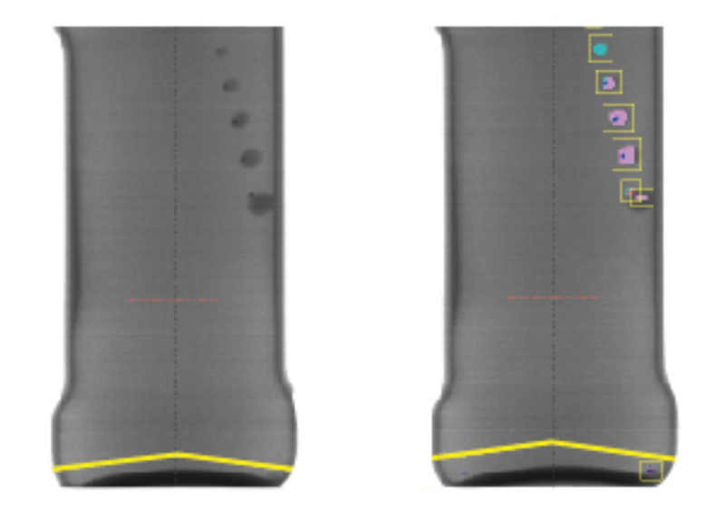 Canned Packed Bottled Food X Ray Machine Detecting 50M/MIN