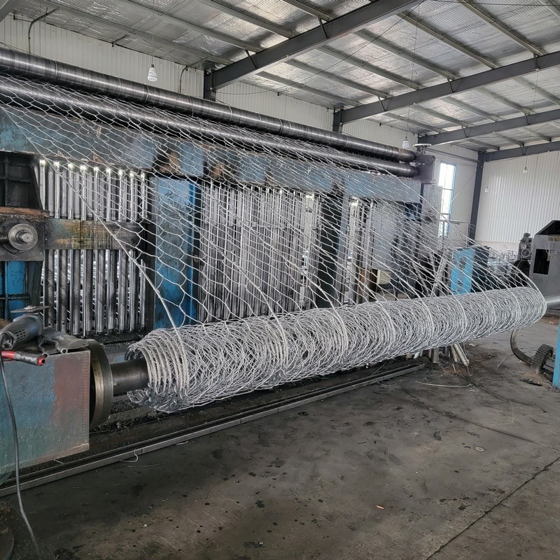 2*1*1M Hot Dip Galvanized Woven Wire Mesh Gabion Stone Cage Manufacturer