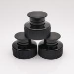 Ribbed Side Conditioner Bottle Flip Top Cap Customized Logo