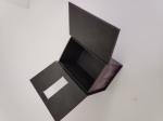Customized bookstyle rigid cardboard paper packaging box with magnetic