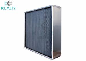Quality Stainless Steel High Efficiency Particulate Air Filter Heat Resistance 350℃ wholesale