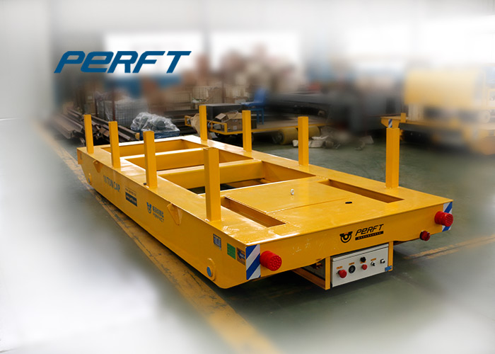 ladle industrial transfer cart to transfer molten steel and can be equipped hydraulic lifting equipment