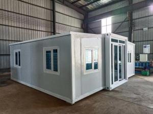 Quality 40 Ft Expandable Container House Galvanized Steel Modular Homes wholesale