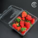 Clear Plastic Clamshell Food Containers for Fruit Vegetable and Meat Packaging