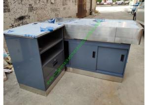 Quality Custom Sized Cash Register Checkout Counter For Shop And Retail Stores wholesale
