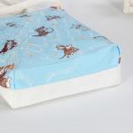 Exquisite Plain Reusable Tote Shopping Bags , Cotton Tote Bags Printed