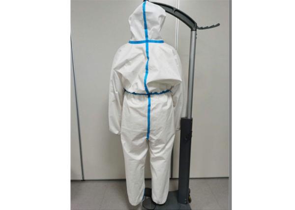 Dust Proof Surgical Protective Clothing / Disposable Non Woven Coverall Eco