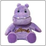 10 inch Purple Hippo Stuffed Animal Small Plush Toys for Children