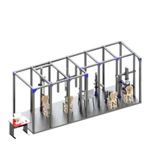 Quality 220V Furniture Testing Equipment , BIFMA X5.1 Chair Testing Equipment wholesale