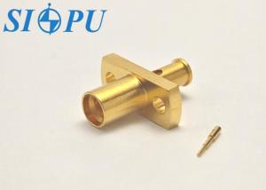 Quality SMP Male Limited Escapement Flange Mount RF Connector Coated CXN3506 Cable wholesale