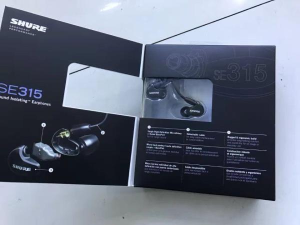 Shure SE535LTD Black Triple MicroDriver In-Ear Headphones SE535LTD-J Made in
