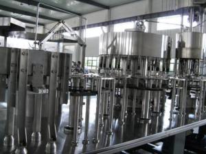 Quality 15000BPH Monoblock Plastic Bottled Water Filler Atmospheric Temperature / Hot filling wholesale