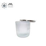 Zamac Zinc Alloy Black Metal Candle Lids RoHs Environmental Friendly